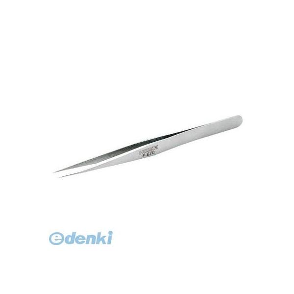 ホーザン P-670 ピンセット 全長１２０ｍｍ