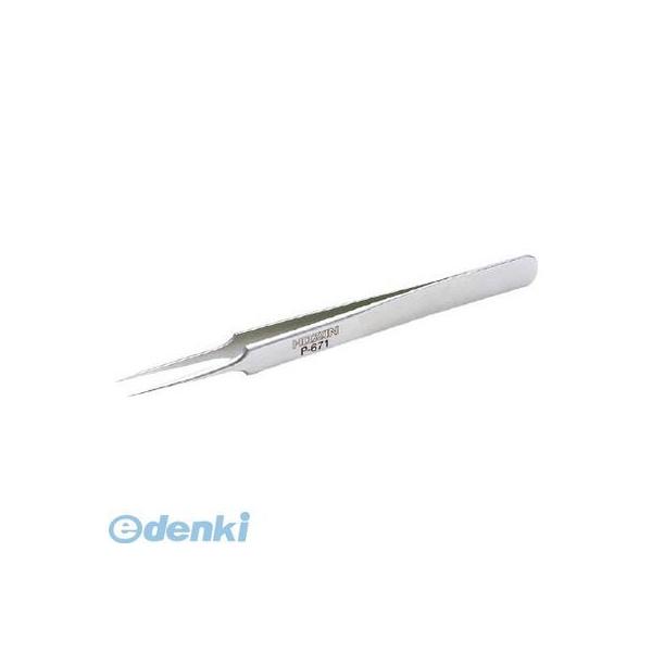 ホーザン P-671 ピンセット 全長１１０ｍｍ