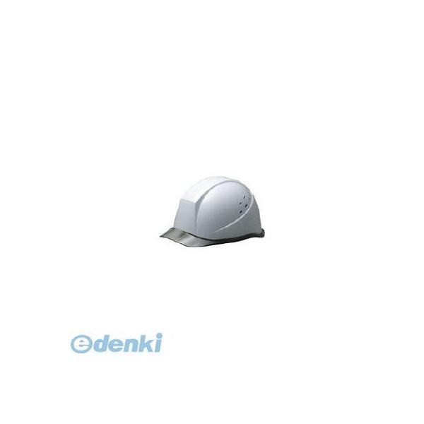 【受注生産品 納期-約1ヶ月】ミドリ安全 SC11PCLVRAKPW バイザー型 通気孔付ヘルメット ホワイト