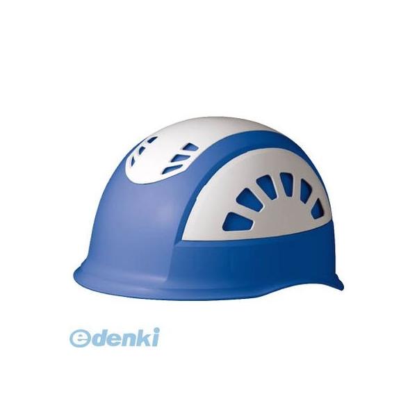 【受注生産品 納期-約1ヶ月】ミドリ安全 SC17BVRAKPBLW ABS製ヘルメット【通気孔付】