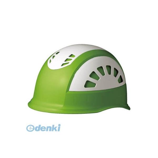 【受注生産品 納期-約1ヶ月】ミドリ安全 SC17BVRAKPGRW ABS製ヘルメット【通気孔付】