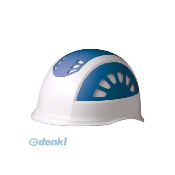 【受注生産品 納期-約1ヶ月】ミドリ安全 SC17BVRAKPWBL ABS製ヘルメット 通気孔付