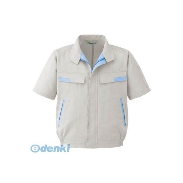 ミドリ安全 VES71UESS 静電気帯電防止作業服“男女ペア半袖ブルゾン”
