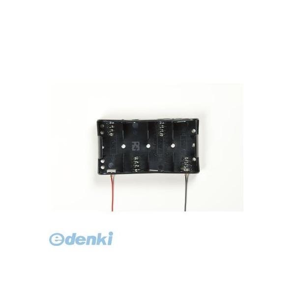 タカチ SN2-4 【12セット】直送 代引不可・他メーカー同梱不可 SN型電池ホルダー ブラック