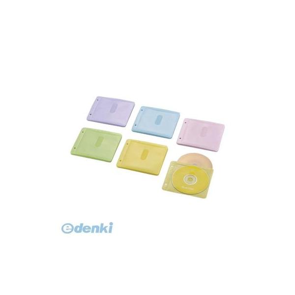 ELECOM エレコム CCD-NBWB60ASO Blu－ray・CD・DVD対応不織布ケース 2穴 CCDNBWB60ASO