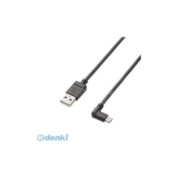 ELECOM エレコム TB-AMBXL2U12BK micro－USBケーブル【L字左側接続タイプ】 TBAMBXL2U12BK