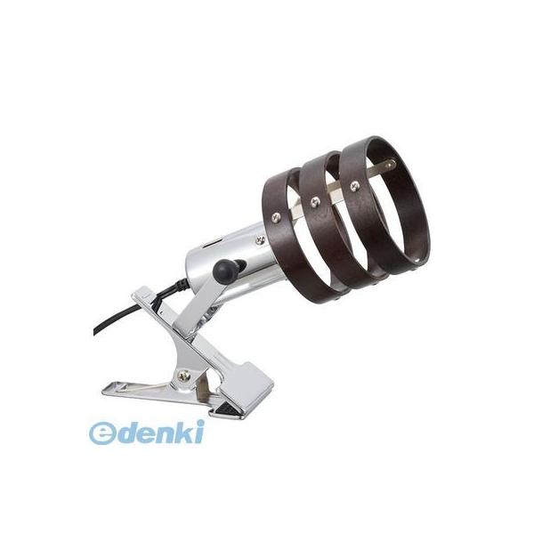 オーム電機 LTC-N1DW クリップライト 木枠 E17【電球別売】 LTC－N1DW LTCN1DW OHM ダークブラウン