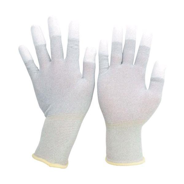 ミドリ安全 MCG601NLL 静電気拡散性手袋 指先コート ＬＬ １０双入