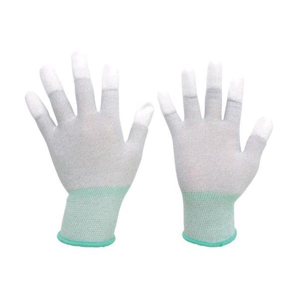 ミドリ安全 MCG601NM 静電気拡散性手袋 指先コート Ｍ １０双入 静電気拡散性手袋M