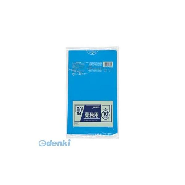 他サイト： ジャパックス P-96 業務用ポリ袋 ９０ｌ青１０枚０．０５０ P96の商品画像