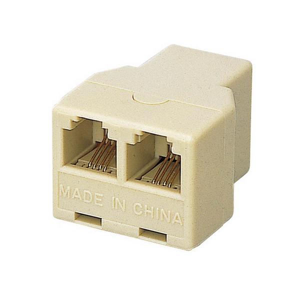 ELECOM エレコム AD-MJFBE 2分岐アダプタ ADMJFBE