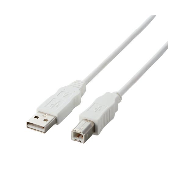 ELECOM エレコム USB2-ECO15WH エコUSBケーブル A-B・1.5m USB2ECO15WH