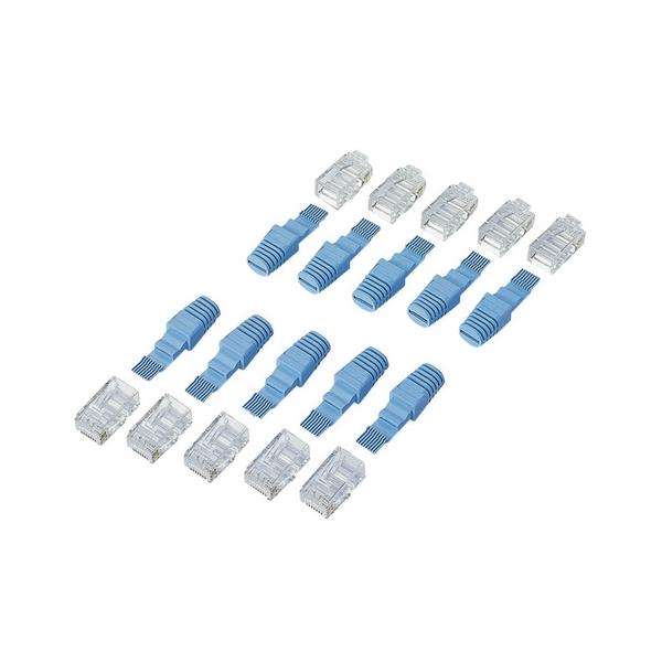 ELECOM エレコム LD-FRJ45T10 スーパーフラットケーブル用RJ45コネクタ LDFRJ45T10