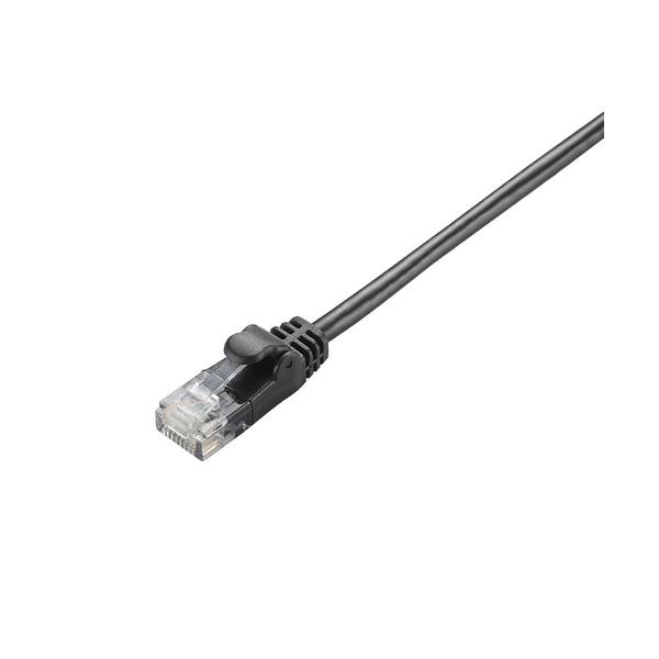 ELECOM エレコム LD-CTY/BK5 やわらかLANケーブル Cat5E準拠 LDCTY/BK5