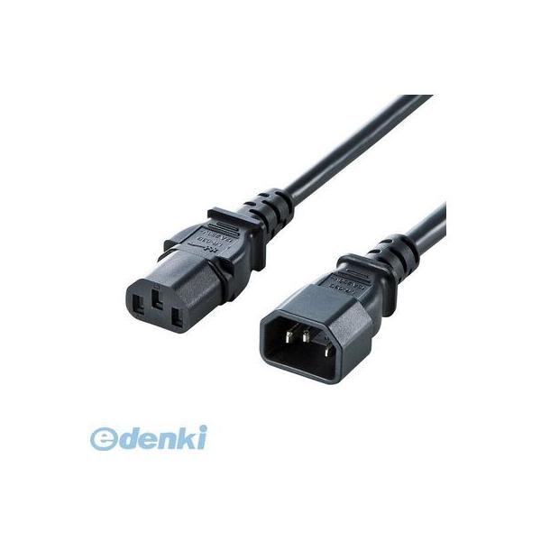 サンワサプライ APW12-C14C13250-18 電源コード 12A 250V【1．8m】 ブラック APW12C14C1325018
