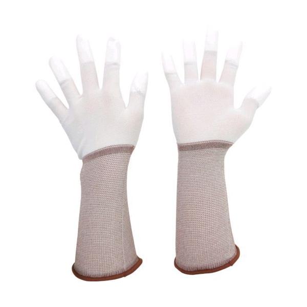 ミドリ安全 MCG501NLONGSS 低発塵手袋 ロング 指先コート １０双入 ＳＳ