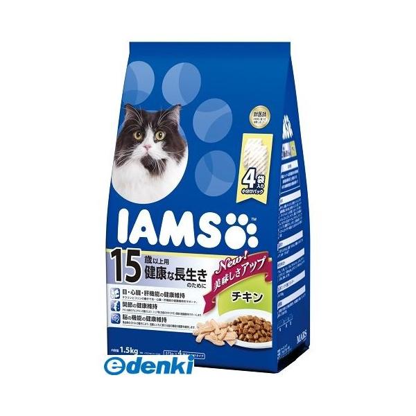 マースジャパンリミテッド  IC251 アイムス15歳以上用健康な長生きのためにチキン1．5kg キャットフード IAMS