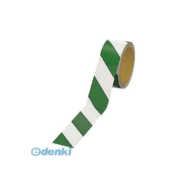 ユニット 374-14 反射トラテープ 緑／白 ポリエステル樹脂フィルム ４５ｍｍ幅×１０ｍ 37414