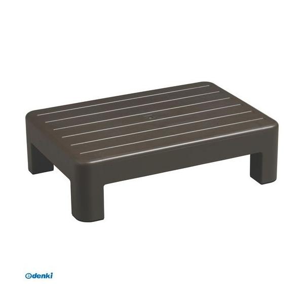 小原産業 ST-605 プラスチック踏み台 中型 ブラウン ST605