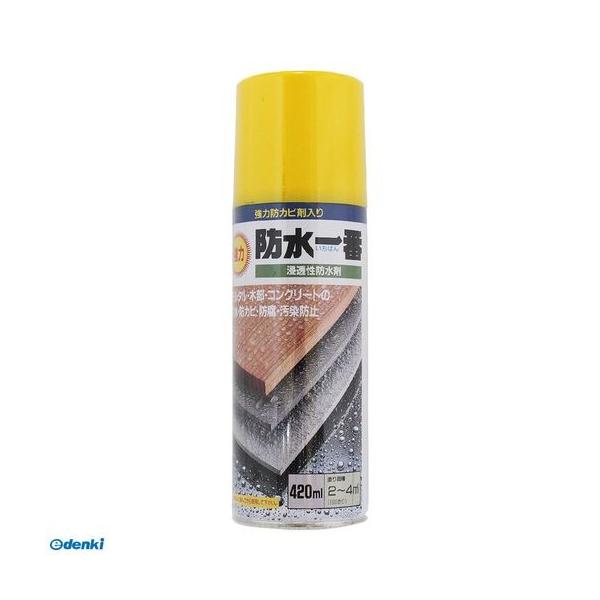 日本特殊塗料 4935185016309 浸透性防水剤 強力防水一番 420ml 透明