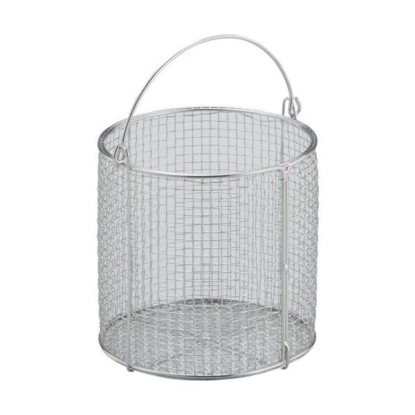 トラスコ TRUSCO TSM-1515N ステンレス洗浄カゴ　丸型　有効内寸１４２Ｘ１４２Ｘ１４６ TSM1515N8000