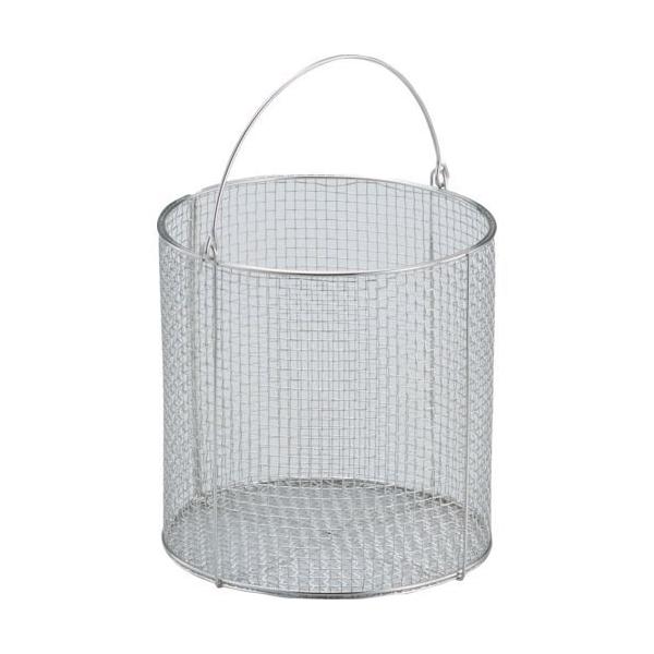 トラスコ TRUSCO TSM-2020N ステンレス洗浄カゴ　丸型　有効内寸１９２Ｘ１９２Ｘ１９６ TSM2020N8000