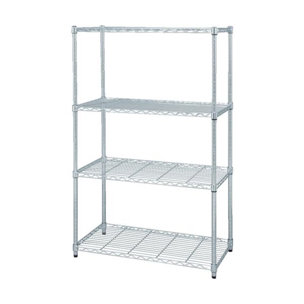IRIS OHYAMA 業務用メタルラック 5段 シルバー IRIS OHYAMA（アイリスオーヤマ） スチールラック メタルラック 幅61