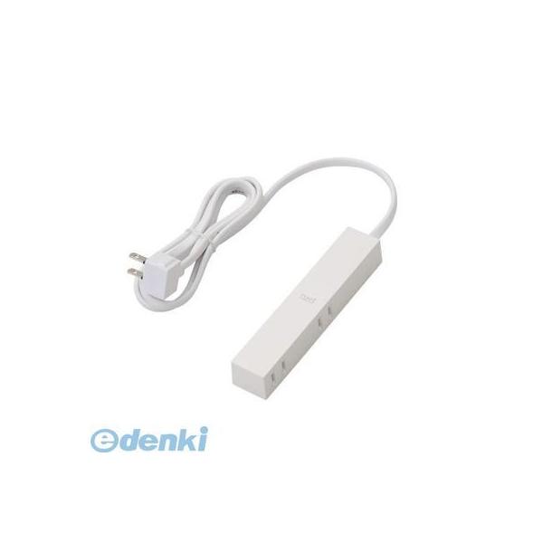 ELECOM エレコム AVT-D3-2415WH デザインタップ“roo’t”【2ピン・4個口】