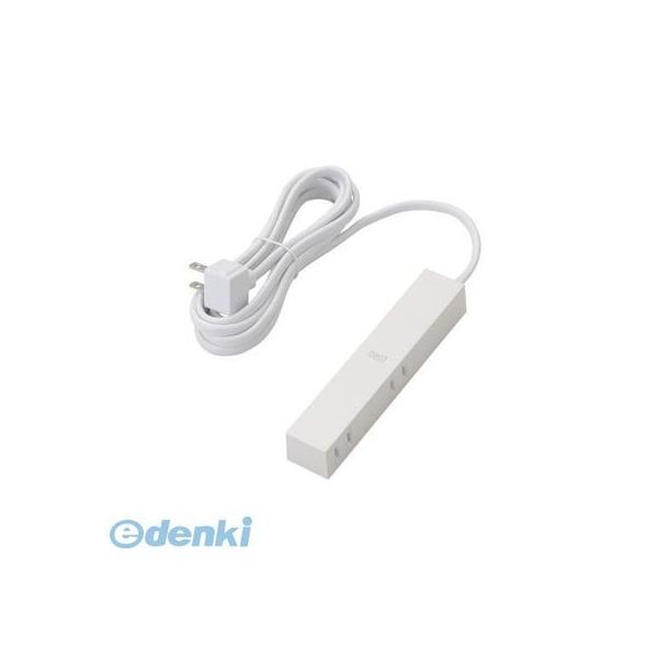 ELECOM エレコム AVT-D3-2425WH デザインタップ“roo’t”【2ピン・4個口】