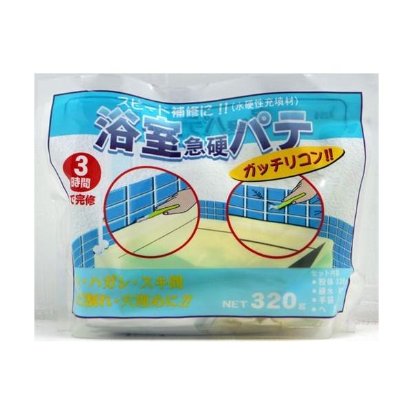 家庭化学 4905488350011 浴室用急硬パテ　内容量：320g