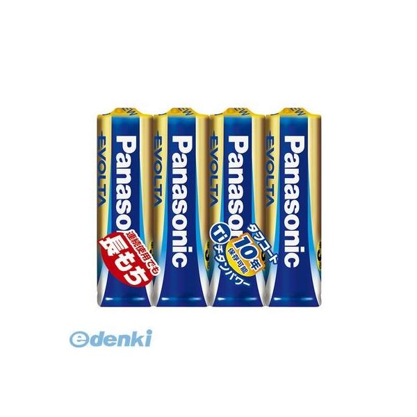 パナソニック LR6EJ/4SE EVOLTAアルカリ乾電池【４本】 単3形 エボルタ 4本パック エボルタ乾電池 エボルタ単3