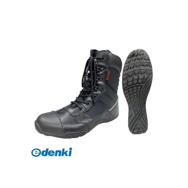 富士手袋工業 FUJITE 4907534812306 8123 勝鳶 高所用長編 オーバーキャップ 黒 24．5cm