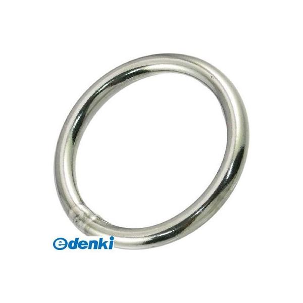4969968558458 ひめじや ステンレス 丸カン 【内径 40mm】 R－6x40