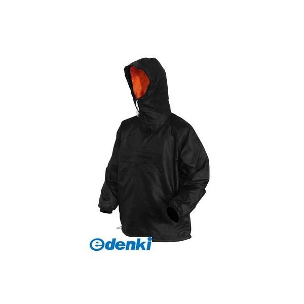 喜多 KITA 4931530605921 No3600 ブラック L オールキルトヤッケ フード付