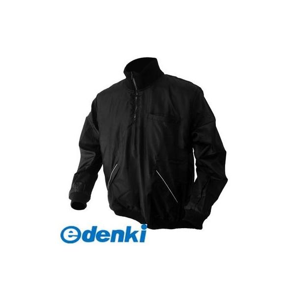 喜多 KITA 4931530619157 No3130 ブラック 4L ジップアップ セミキルトヤッケ