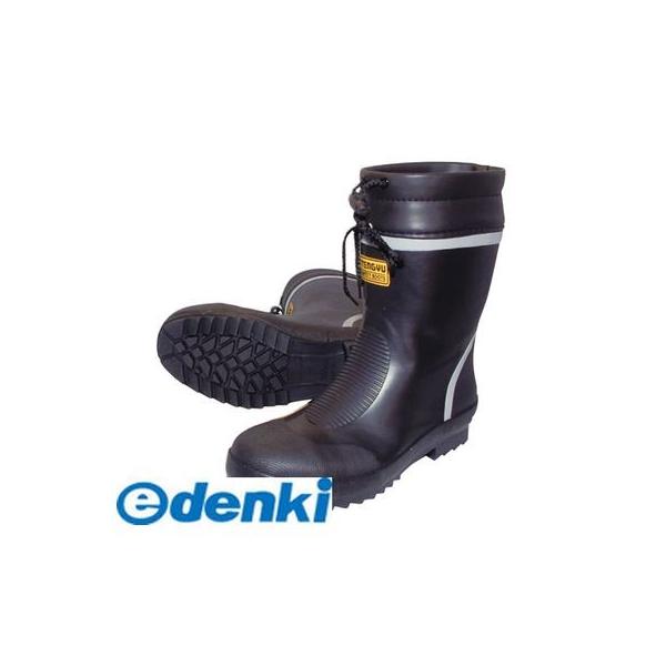 富士手袋工業 FUJITE 4907534975025 9705 安全ラバーショートブーツ 26cm