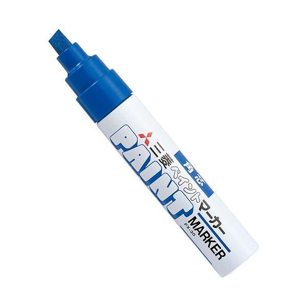 4977292174718 UNI ペイントマーカー極太青 PX30．33 三菱鉛筆 作業工具 大工道具