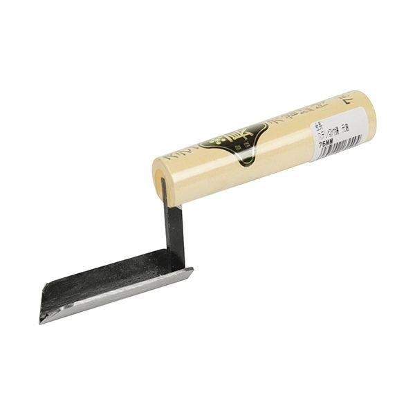 4977292162494 金長 ステン切付鏝 元首 75mm ステン切付鏝元首 藤原産業 ステン切付コテ 大工道具 作業工具