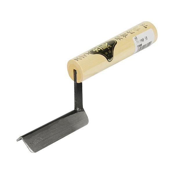 4977292162500 金長 ステン内角鏝 元首 75mm 藤原産業 ステン内角鏝元首 ステン内角コテ 金長ステン内角鏝