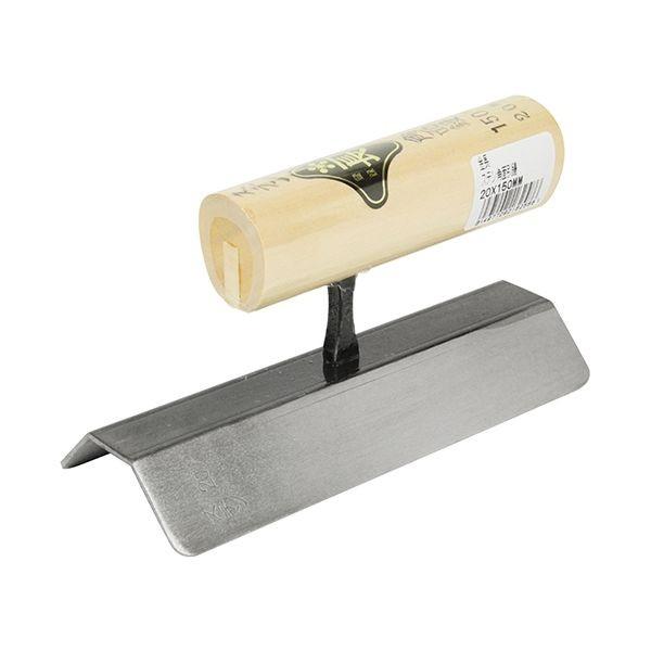 4977292162586 金長 ステン角面引鏝 20X150mm 藤原産業 ステン角面引コテ 左官用品 作業工具 大工道具