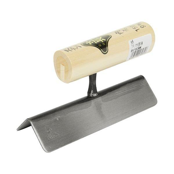 4977292162616 金長 ステン内丸面引鏝 9X150mm 藤原産業 ステン内丸面引コテ 左官用品 大工道具 作業工具