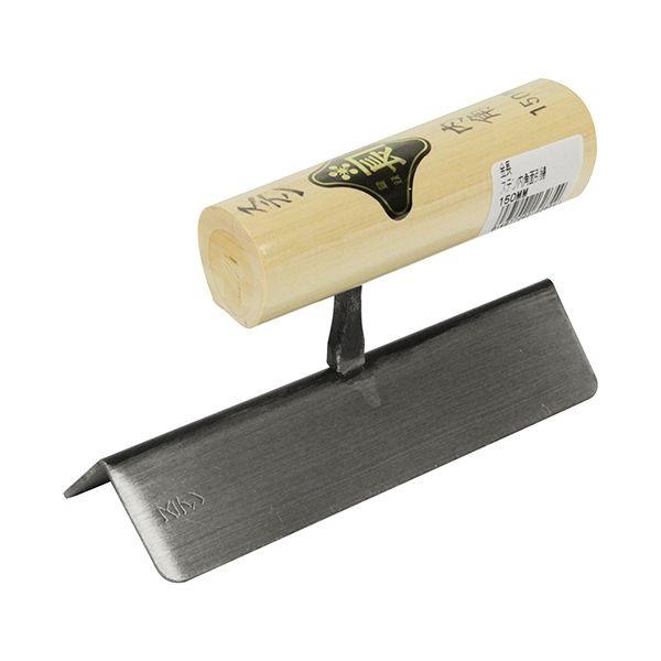 4977292162654 金長 ステン内角面引鏝 150mm 藤原産業 ステン内角面引コテ 金長ステン内角面引鏝