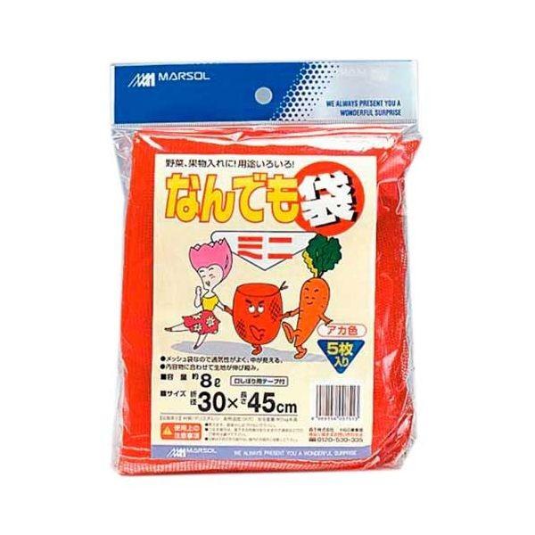 4989156007513 日本マタイ なんでも袋コンパクト レッド ミニ30X45CM 30CMX45CM なんでも袋ミニ