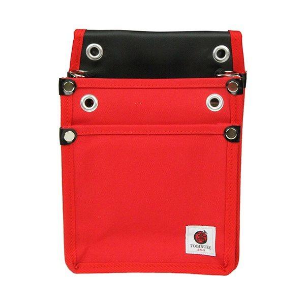 4977292147842 SK11 帆布鳶用腰袋2段 赤 TSH－2D－RD TOBISUKE 藤原産業 帆布鳶用腰袋2段赤