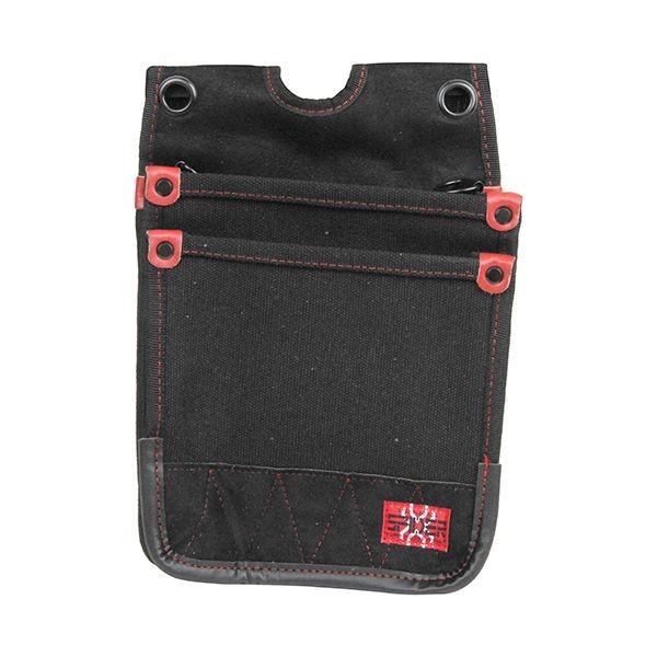 4977292148139 SK11 鳶用帆布腰袋2段 SPD－ML01 藤原産業 SPIDER 作業工具 道具袋