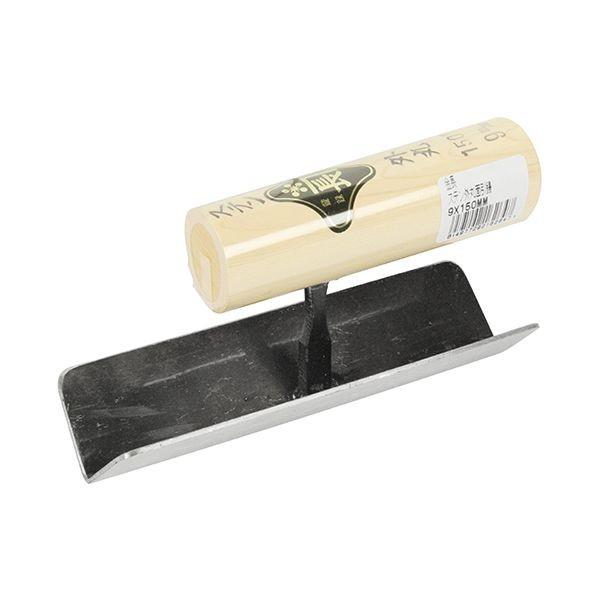 4977292162647 金長 ステン外丸面引鏝 9X150mm 藤原産業 ステン外丸面引コテ 左官用品 作業工具 大工道具