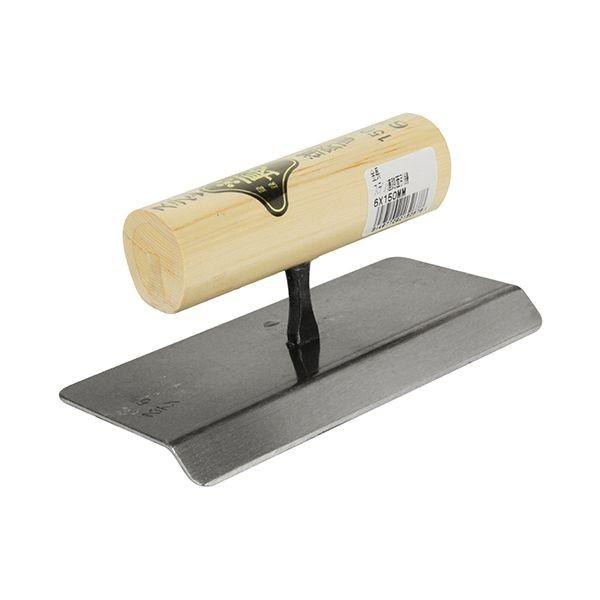 4977292162678 金長 ステン道路面引鏝 6X150mm 藤原産業 ステン道路面引コテ 作業工具 左官用品 大工道具