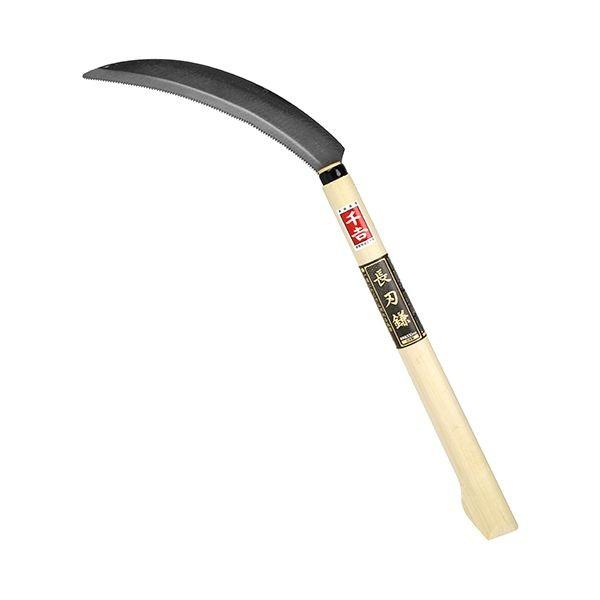 4977292602686 千吉 長刃鎌 330mm柄 200mm 長刃鎌330MM柄 藤原産業 SENKICHI 園芸用品