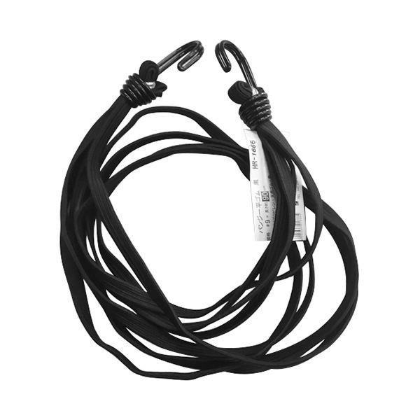 4905663016664 三友産業 バンジー平ゴム 黒 HR－1666 90CM SANYU バンジー平ゴム黒 ロープ