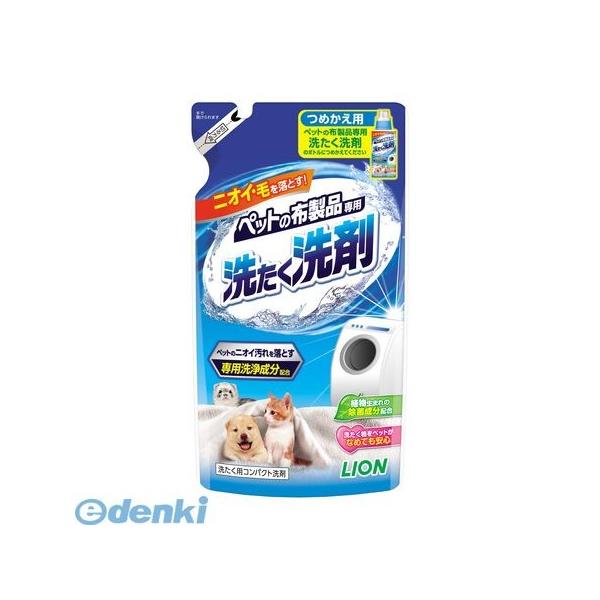 ライオンペット 4903351003897 ペットの布製品専用 洗たく洗剤 つめかえ用 320g
